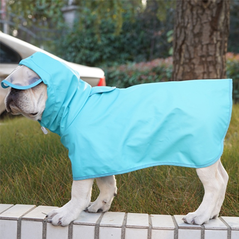 Capa de chuva multicolorida para animais de estimação disponível em tamanho personalizado