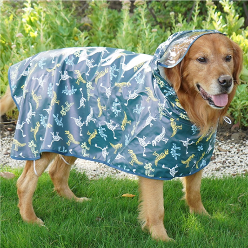 Capa de chuva multicolorida para animais de estimação disponível em tamanho personalizado