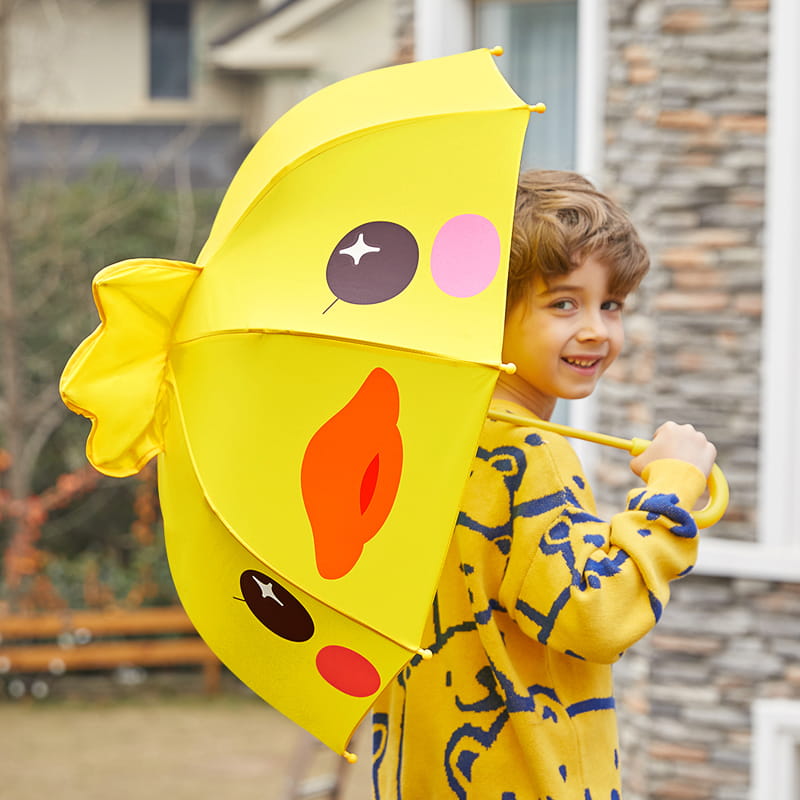 Modelo de patente infantil guarda-chuva em forma de desenho animado 3D