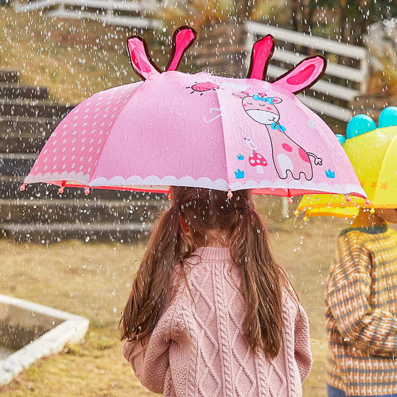 Modelo de patente infantil guarda-chuva em forma de desenho animado 3D